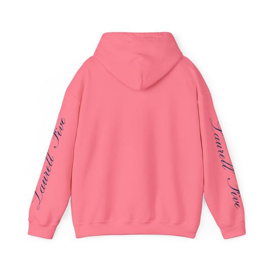 Pink with dots hoodie
