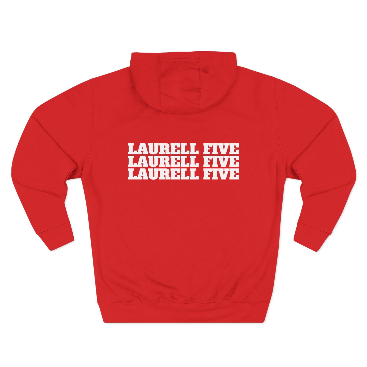 Red Laurell Five hoodie
