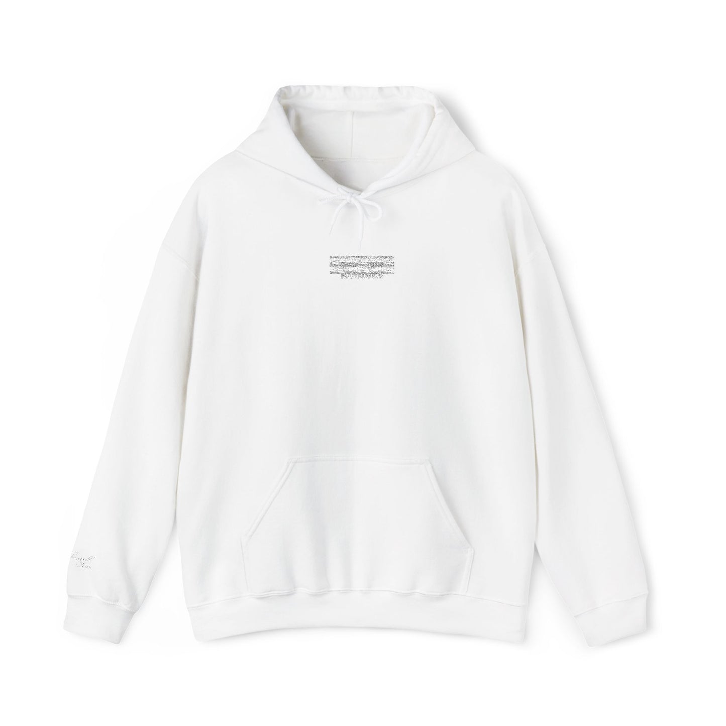 Laurell logo (embroidery) hoodie (white)