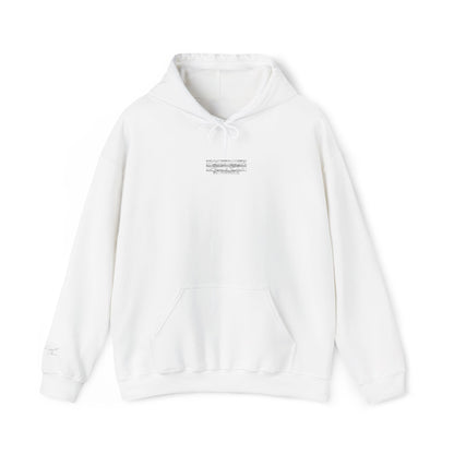 Laurell logo (embroidery) hoodie (white)