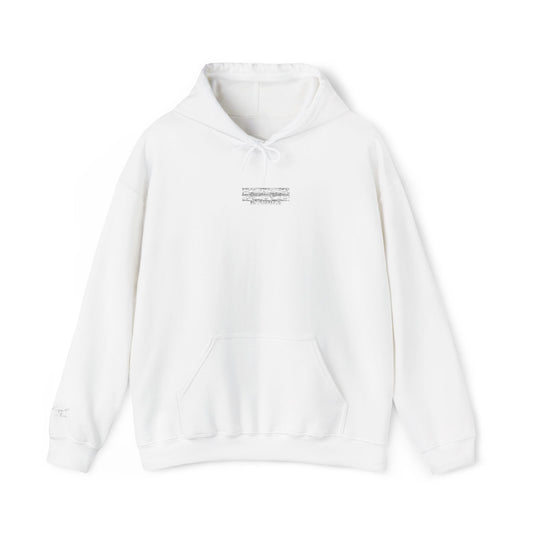 Laurell logo (embroidery) hoodie (white)