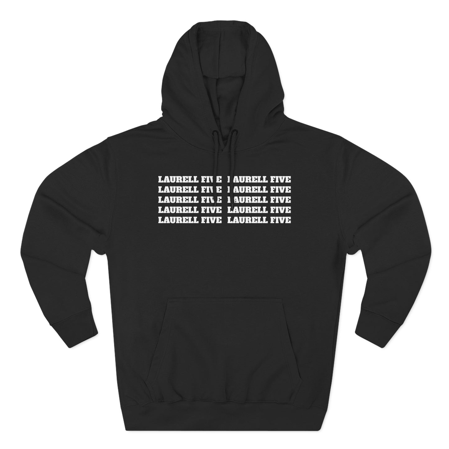 Multiple Laurell Fives hoodie (black)