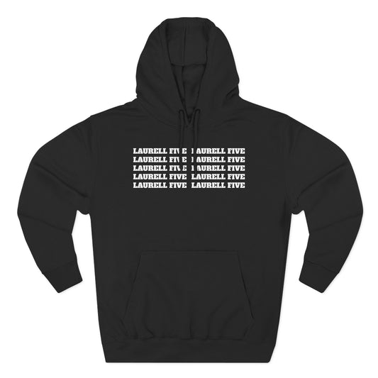Multiple Laurell Fives hoodie (black)