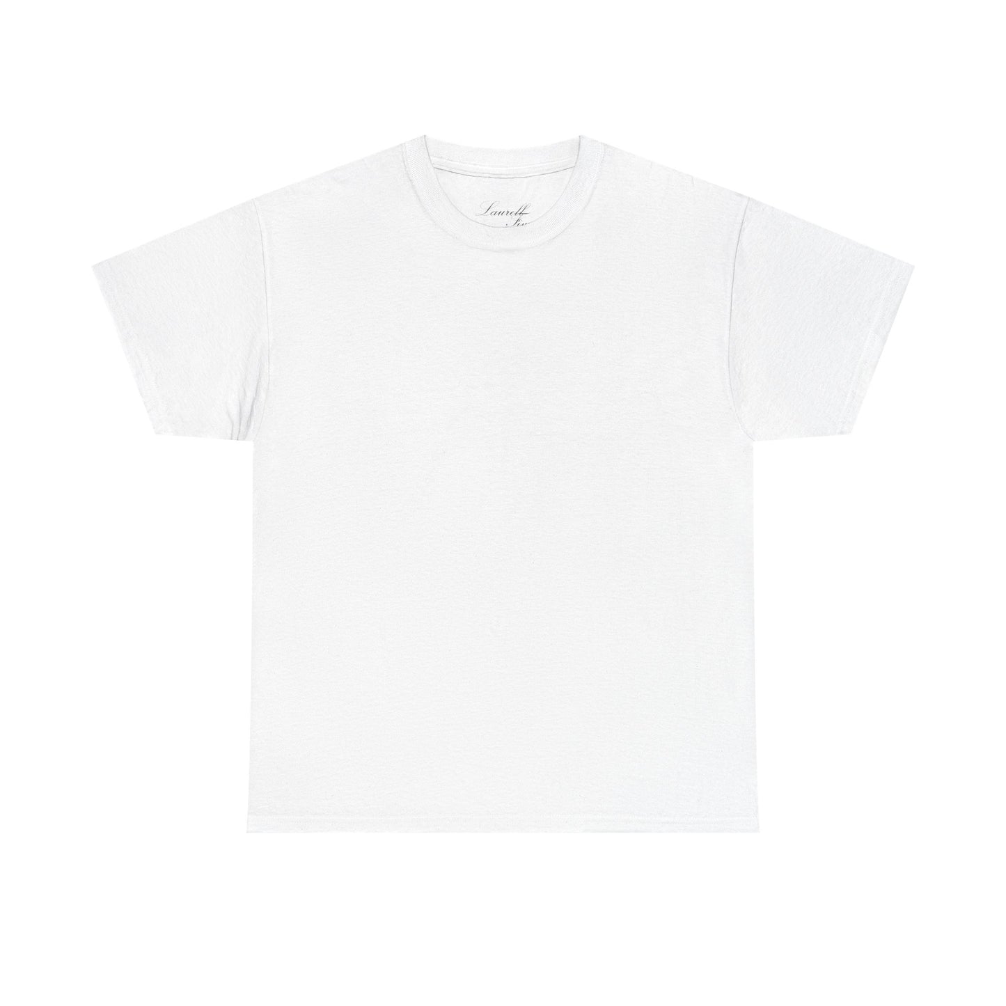 Blank light-weight white tee
