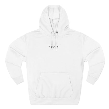 L A U R E L L  F I V E (white) embroidery hoodie