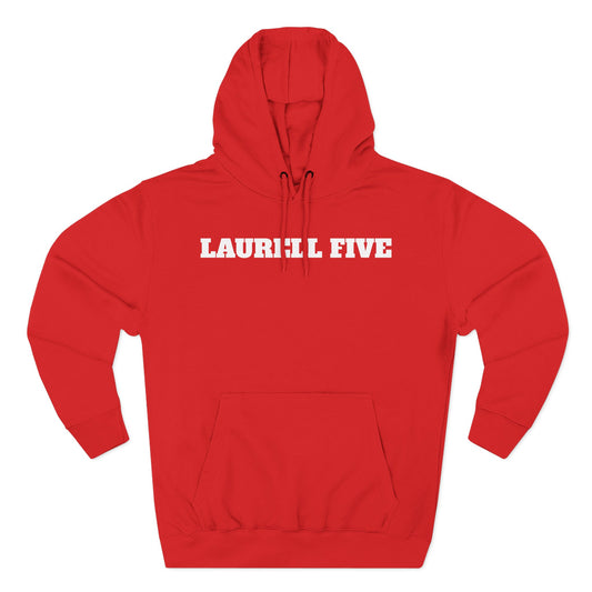 Red Laurell Five hoodie