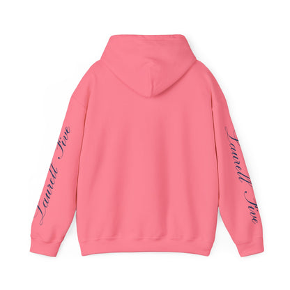 Pink with dots hoodie