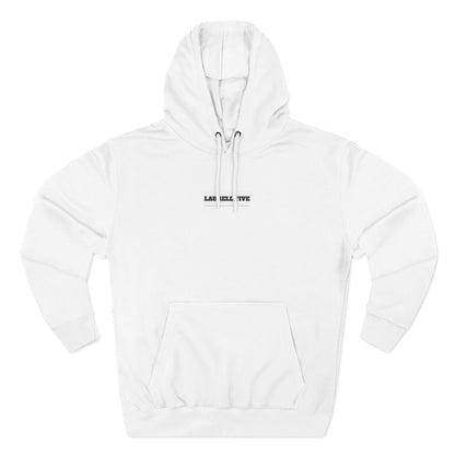 Laurell Five logo (embroidery) (white)