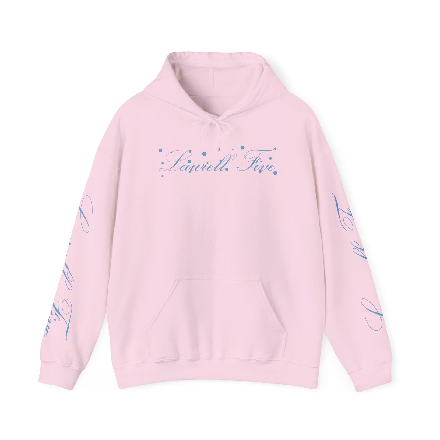 Light pink with dots hoodie