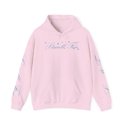 Light pink with dots hoodie