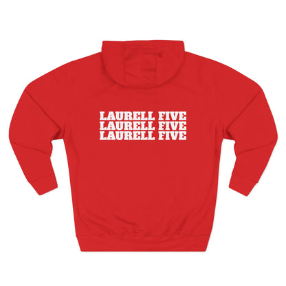 Red Laurell Five hoodie