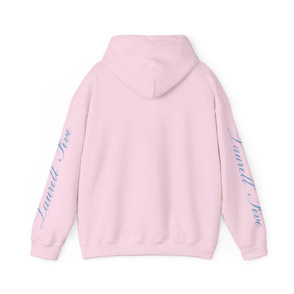Light pink with dots hoodie