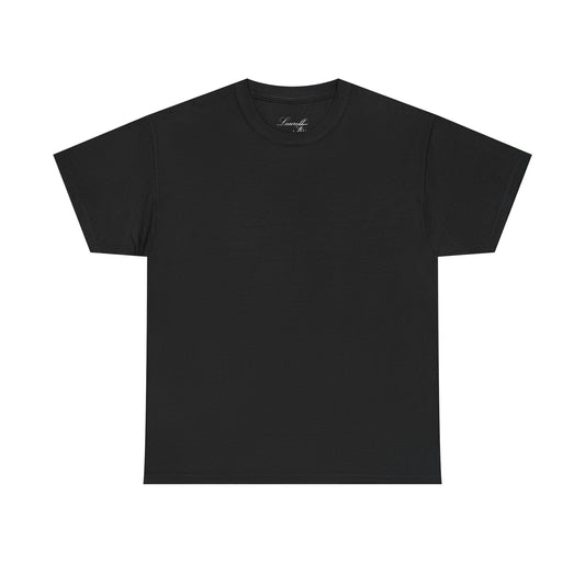Blank light-weight black tee
