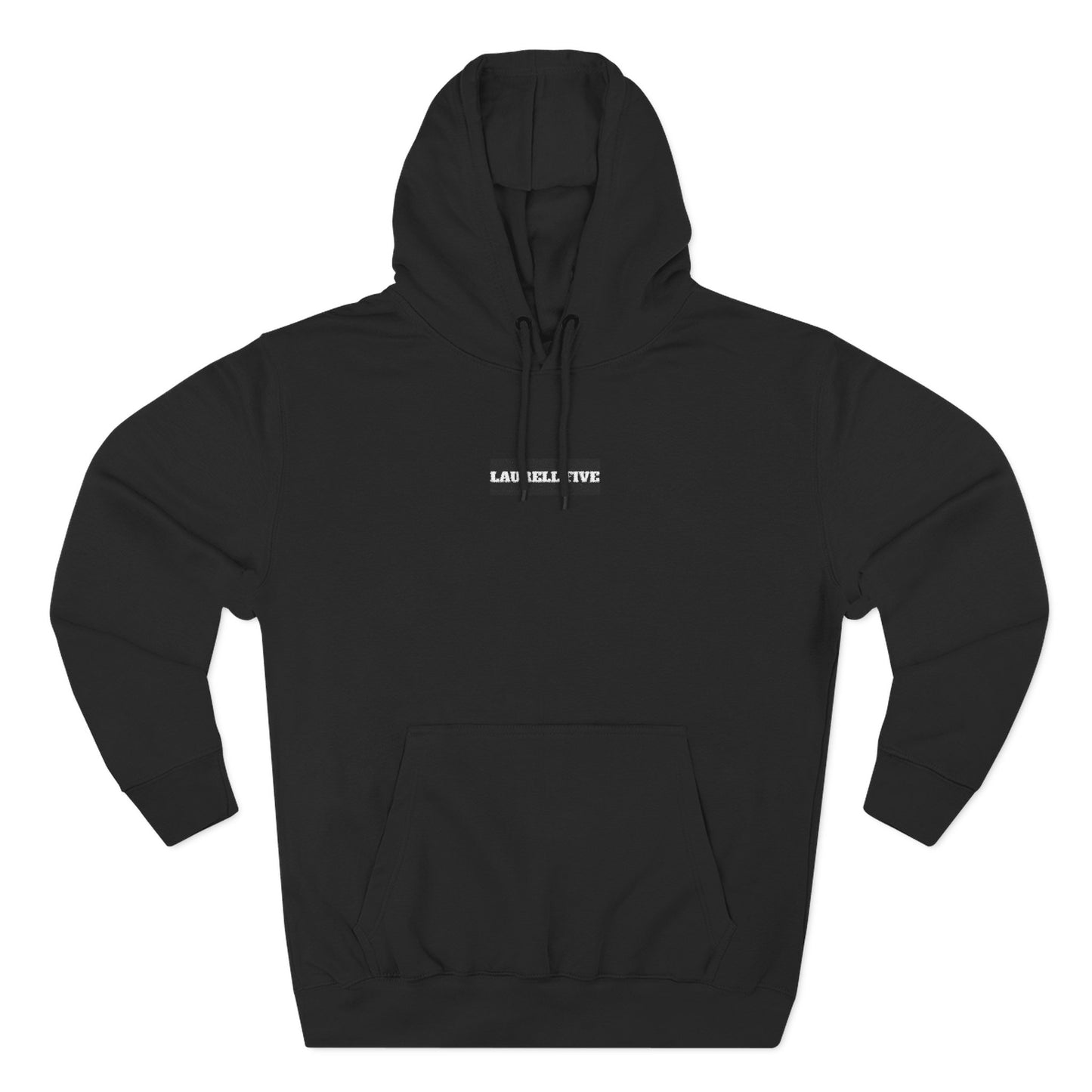 Laurell Five logo (embroidery) (black)
