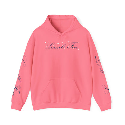 Pink with dots hoodie